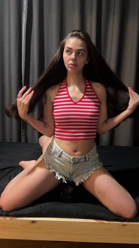 Pbp Jeans Facesitting by Beautiful Mistress Jennifer