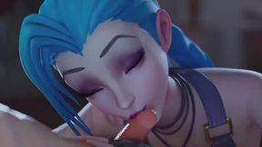 Hot blowjob for Jinx