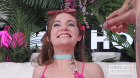 Shy Juniper Ren Meets up with Bryan Gozzling for Extreme Sex
