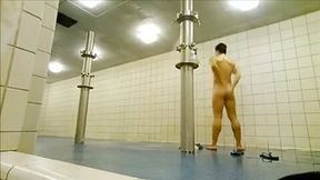 PUBLIC SHOWER JERK OFF