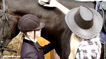 Aneta and Mya go down on each other at the ranch by Sapphic Erotica