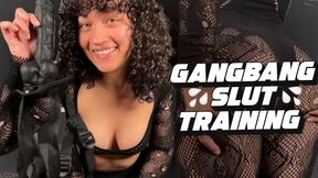 Gangbang Slut Training