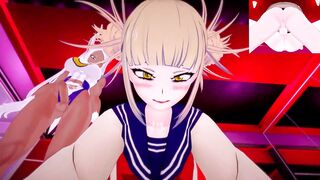 My Hero Academia - Futa Rumi and Futa Toga - Lady taker POINT OF VIEW