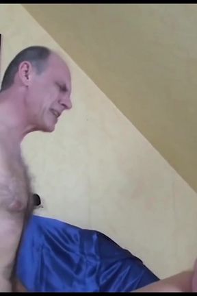 Mouth Stuffed Full of Cock While Fingers Rub Clit