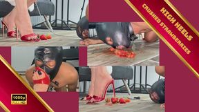 The slave dessert is eaten on the floor EMPRESSBELLASADIC CRUSH FETICH HUMILIATION HIGH HEELS