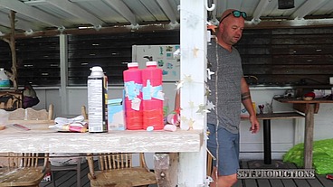 Lazy Tattoo Milf gets taught a lesson - Scene3