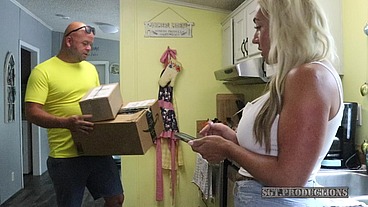 Lazy Tattoo Milf gets taught a lesson - Scene3