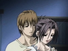 Anime milf gets cunt fingered