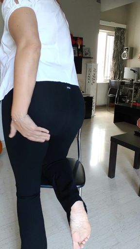 Curvy 43yo MILF Sensual Striptease and Solo Play