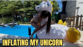 Inflating my unicorn