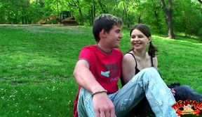 young teeny angel gets her first sex lesson