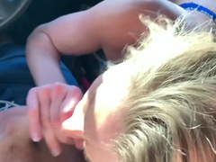Magdalenas ride in the bathroom Anal Blonde Blowjob Cumshot
