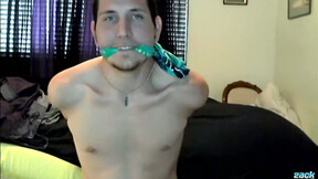 ”ZackRandall: Mesmerizing Wyatt Blaze Pleasures His Tight Butt With Dildo”