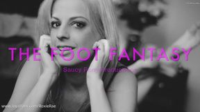 CUM ALL OVER ROXIE'S FEET IN FLIP FLOPS