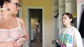 Behind the Fucking Scenes: Two Porn Queens Take on the Pros - and Ride Two Big Cocks. No Script