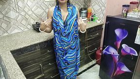 Bhabhi served yummy tea of her breast milk to padosi and gave him a sloppy blowjob to drink his thick cum