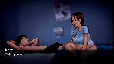 This Is the Craziest Scene I'_ve Seen So Far | New Content Scene | Summertime Saga (18 )