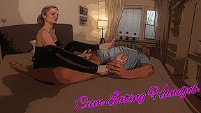 Cum Eating Footplay