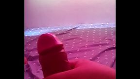 Cool guy jacks off and cums