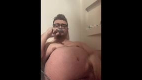 Obese 2 tummy busting