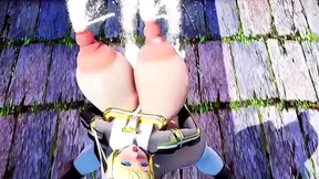 Big-Titted MMD Anime Nun Dances Seductively While Milking Dick