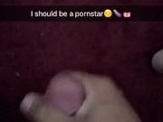 Drake Cums All over Red carpet in risky snapchat