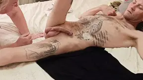 I flashed my cock to my stepmom so that she would give me a deep blowjob