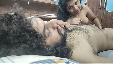 Hot Indian stepmom gives handjob and cock massage to stepson