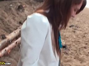 Iva Zan - Horny Sex Lovers Have Fun In The Fresh Air