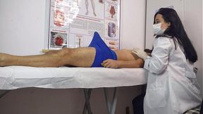 Doctor's tool shows for nurse