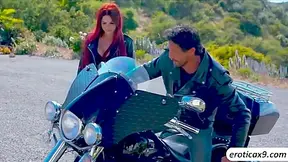 Ginger Elle - Sexy Busty Babe Adores Riding A Big Cock