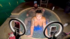 quickie hot tub sex with misty meaner wca productions