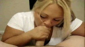 Cock craving chubby blonde neighbor girl blows me hard