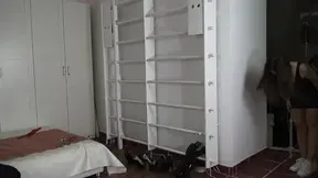 Sharp Heels Worshipped by Submissive in Foot Fetish Fantasy