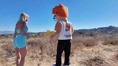Naughty Fitness Journey: Grinding Squats to Climactic Finish