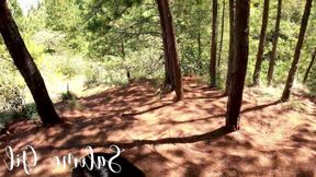 My Stepmom Took Me to a Public Forest to Get All My Milk - MILF