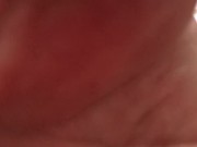 Pissing at the office toilet with a hard on