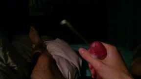 Teen uncut cock cumshot explosion first tape + slowmo