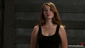 Sophia Lauryn-tested First Timer Experiences Real Bondage and Intense Orgasms!