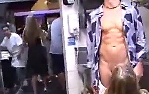 Pizza and pussy in public