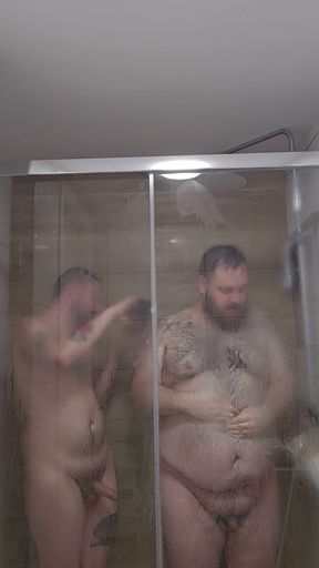 Bears in the Shower! (no Sex)