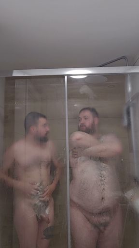 Bears in the Shower! (no Sex)