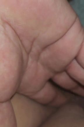 Horny BBW and Husband Masturbate Together