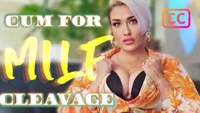 Cum for MILF Cleavage [SUBTITLED] | Femdom JOI with Cum Countdown & Humiliation