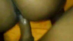 Caribbean hot chick gets her tight butt hole fucked