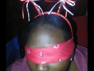 big beautiful woman mouth goat came over for Valentines Day