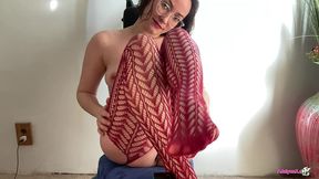 adalynnx - caught spying on mommy in the shower 1