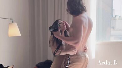 Hot latina babe fucks in hotel with big ass and tattooed bunda