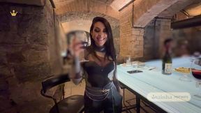 noite maravilhosa com o gostoso do junior cuckold num barzinho antes de dar muito