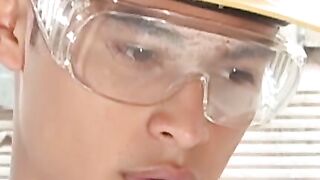 HD DESTRUCTION Shirtless Latino Brawny Boys Channel Their Steamy Lust on Hardcore Construction Site Orgy